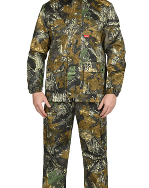 Костюм «СИРИУС-Егерь +» куртка, брюки (тк. Кроун 230) КМФ Темный лес; костюм для рыбалки