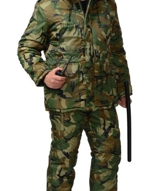 Костюм СИРИУС-БЕЗОПАСНОСТЬ зимний: куртка дл., п/комб. КМФ Нато