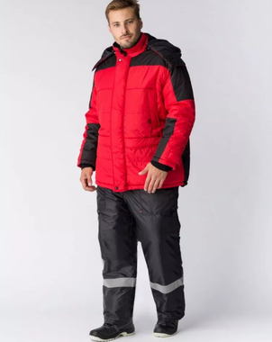 Куртка СИРИУС-ЕВРОПА, цвет красный