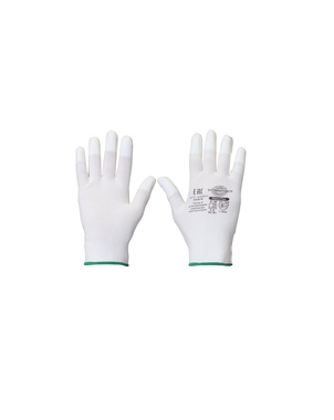 Перчатки рабочие, перчатки с покрытием на кончиках пальцев,  нейлон с полиуретаном, наличие, доставка, цена