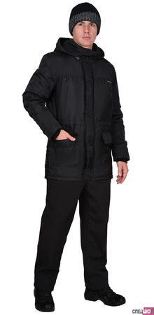 Куртка ЛЕГАТ цвет чёрная